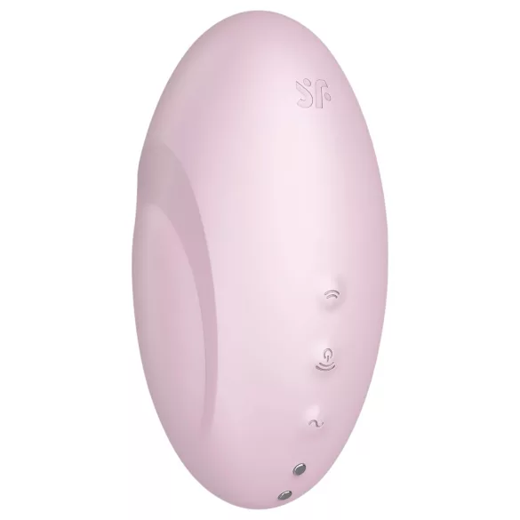 Satisfyer Vulva Lover 3 - stimulator klitorisa na zračne valove - punjivi - rozi