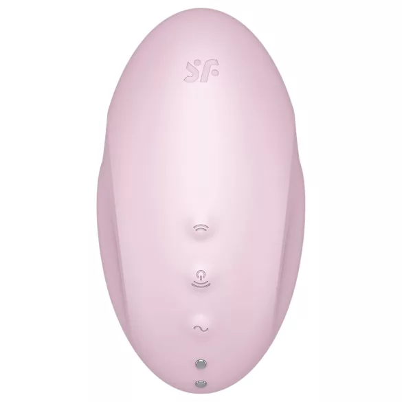 Satisfyer Vulva Lover 3 - stimulator klitorisa na zračne valove - punjivi - rozi