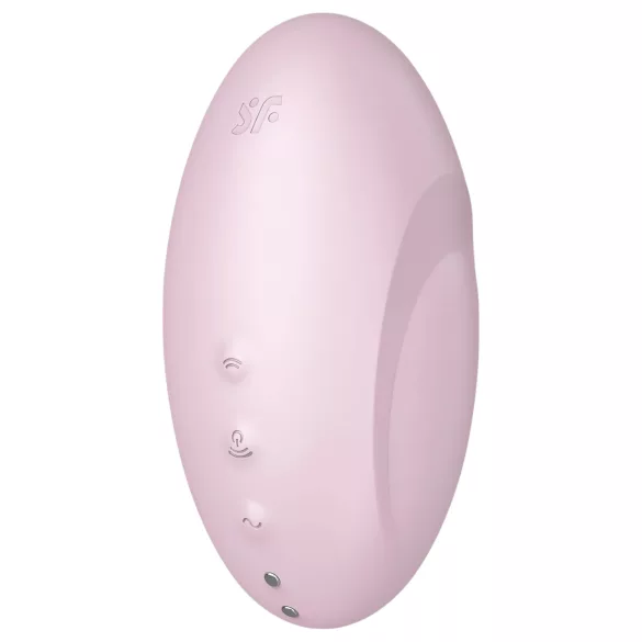 Satisfyer Vulva Lover 3 - stimulator klitorisa na zračne valove - punjivi - rozi