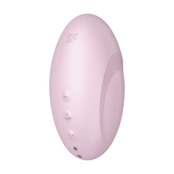 Satisfyer Vulva Lover 3 - stimulator klitorisa na baterije, zračni valovi (ružičasti)