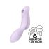 Satisfyer Curvy Trinity 2 - valoviti 2u1 vibrator (ljubičasti)