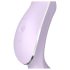 Satisfyer Curvy Trinity 2 - valoviti 2u1 vibrator (ljubičasti)