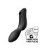 Satisfyer Curvy Trinity 2 - zračni valovi 2u1 vibrator (crna)