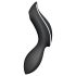 Satisfyer Curvy Trinity 2 - vibrator s valovima zraka i klitoralni - crni