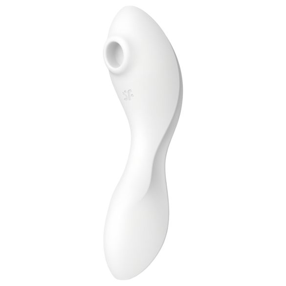 Satisfyer Curvy Trinity 5+ - pametan 2u1 vibrator (bijeli)