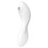 Satisfyer Curvy Trinity 5+ - pametan 2u1 vibrator (bijeli)