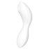 Satisfyer Curvy Trinity 5+ - pametan 2u1 vibrator (bijeli)