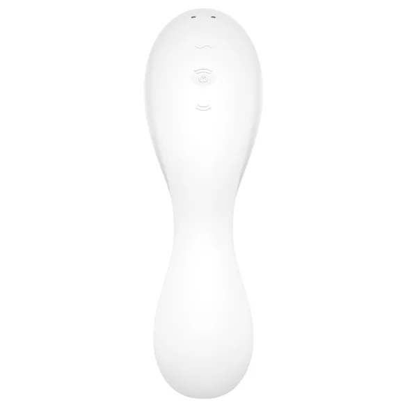 Satisfyer Curvy Trinity 5+ - vibrator 2u1 - bijeli
