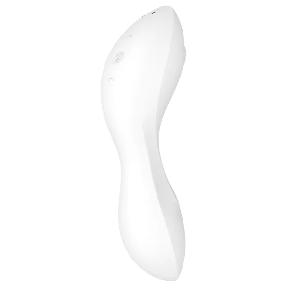 Satisfyer Curvy Trinity 5+ - vibrator 2u1 - bijeli