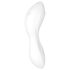 Satisfyer Curvy Trinity 5+ - pametan 2u1 vibrator (bijeli)