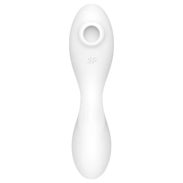 Satisfyer Curvy Trinity 5+ - vibrator 2u1 - bijeli