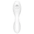 Satisfyer Curvy Trinity 5+ - vibrator 2u1 - bijeli