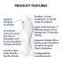Satisfyer Curvy Trinity 5+ - pametan 2u1 vibrator (bijeli)