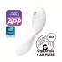 Satisfyer Curvy Trinity 5+ - vibrator 2u1 - bijeli