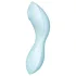 Satisfyer Curvy Trinity 5+ - vibrator 2u1 s aplikacijom - plavi
