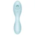 Satisfyer Curvy Trinity 5+ - vibrator 2u1 s aplikacijom - plavi