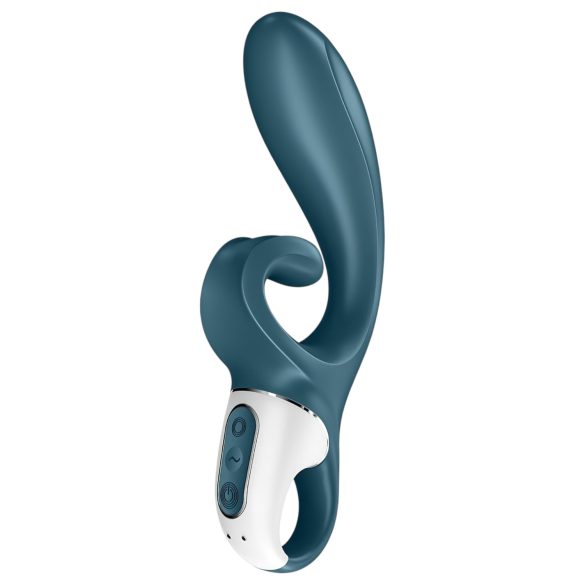 Satisfyer Hug Me - pametni vibrator s klitoralnim krakom (plavi)