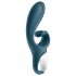 Satisfyer Hug Me - pametni vibrator s klitoralnim krakom (plavi)