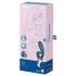 Satisfyer Hug Me - pametni vibrator s klitoralnim krakom (plavi)
