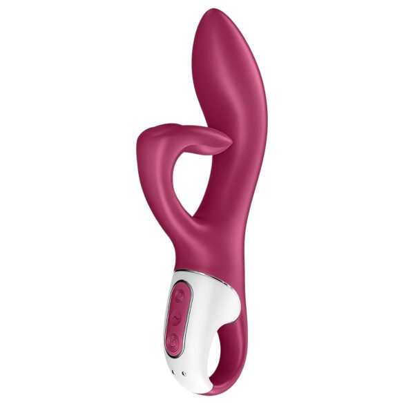 Satisfyer Embrace Me - vibrator s klitoralnim užitkom (crveni)