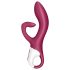 Satisfyer Embrace Me - vibrator s klitoralnim užitkom (crveni)