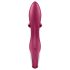 Satisfyer Embrace Me - vibrator s klitoralnim užitkom (crveni)