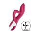 Satisfyer Embrace Me - vibrator s klitoralnim užitkom (crveni)