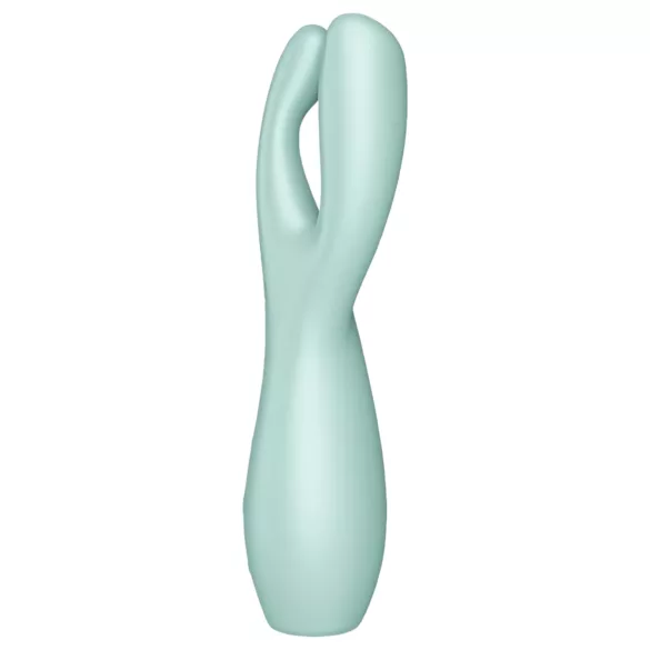 Satisfyer Threesome 3 - akumulatorski vibrator za klitoris (menta)