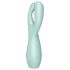 Satisfyer Threesome 3 - punjivi vibrator za klitoris (menta)