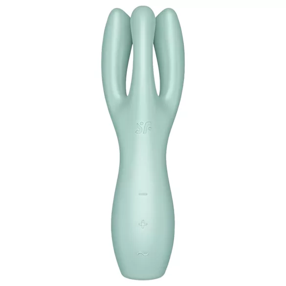 Satisfyer Threesome 3 - akumulatorski vibrator za klitoris (menta)