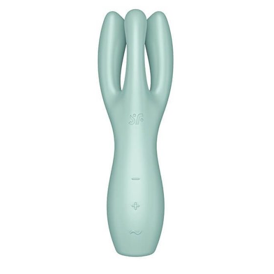 Satisfyer Threesome 3 - bežični vibrator za klitoris (mint)