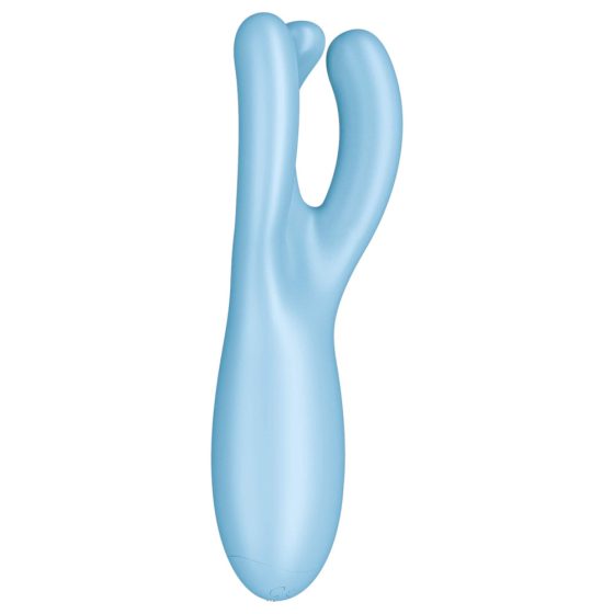 Satisfyer Threesome 4 - pametni, punjivi vibrator za klitoris (plavi)