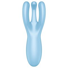   Satisfyer Threesome 4 - pametni, punjivi vibrator za klitoris (plavi)