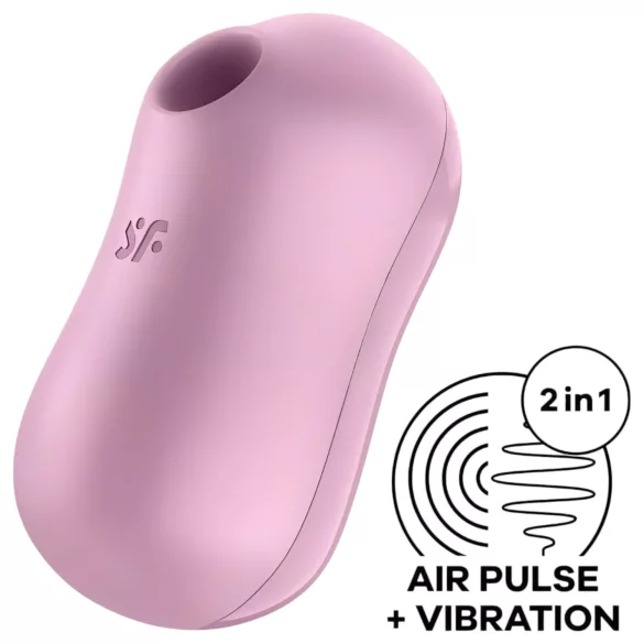Satisfyer Cotton Candy - vibrator za klitoris na zračne valove - punjivi
