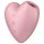 Satisfyer Cutie Heart - akumulatorski vibrator s valovima zraka za klitoris (ružičasti)