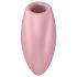 Satisfyer Cutie Heart - akumulatorski vibrator s valovima zraka za klitoris (ružičasti)
