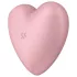 Satisfyer Cutie Heart - klitoralni vibrator s zračnim valovima - punjivi - rozi
