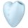 Satisfyer Cutie Heart - punjivi zračni val klitoralni vibrator (plavi)