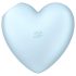 Satisfyer Cutie Heart - punjivi zračni val klitoralni vibrator (plavi)