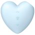 Satisfyer Cutie Heart - punjivi zračni val klitoralni vibrator (plavi)