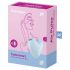 Satisfyer Cutie Heart - punjivi zračni val klitoralni vibrator (plavi)