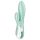Satisfyer Air Pump Bunny 5 - pametni napuhavajući vibrator (menta)