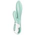 Satisfyer Air Pump Bunny 5 - pametni napuhavajući vibrator (menta)