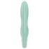 Satisfyer Air Pump Bunny 5 - vibrator na napuhavanje s upravljanjem putem aplikacije (menta)