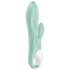 Satisfyer Air Pump Bunny 5 - pametni napuhavajući vibrator (menta)