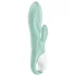 Satisfyer Air Pump Bunny 5 - vibrator na napuhavanje s upravljanjem putem aplikacije (menta)