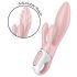 Zadovoljstvo Air Pump Bunny 3 - pumpa vibrator (ružičasti)