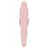 Satisfyer - vibrator s pumpom za zrak i zečjim ušima - silikon ružičasti