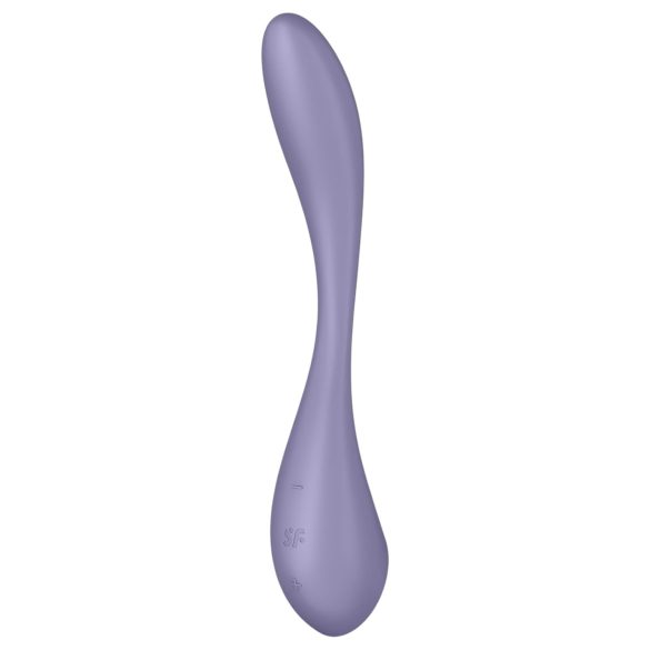 Satisfyer G-spot Flex 5 - pametni G-točka vibrator (ljubičasti)