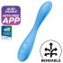 Satisfyer G-spot Flex 4 - pametni G-točka vibrator (tirkizna)